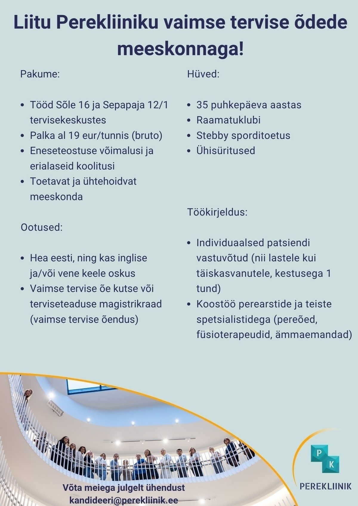 Perekliinik OÜ Vaimse tervise õde