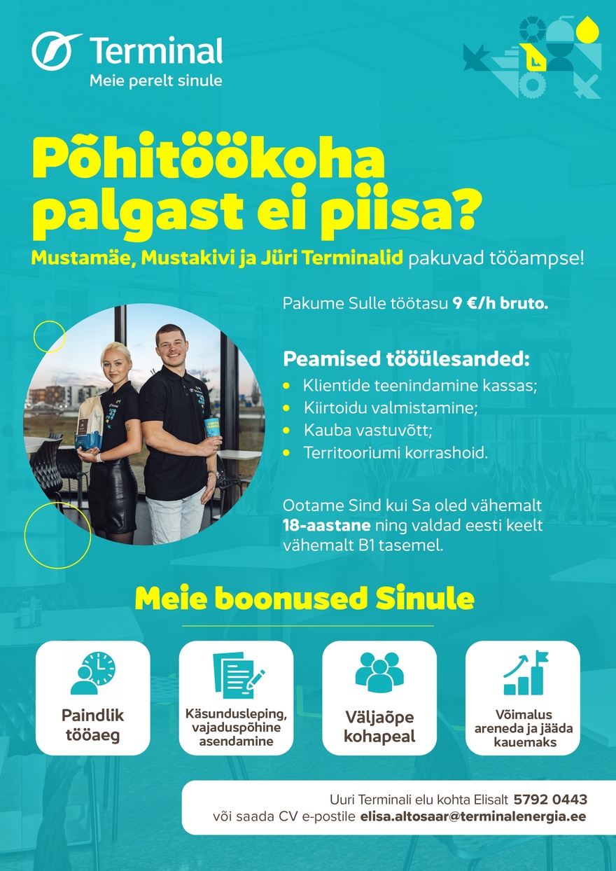 AS Terminal Tööampsud AS Terminal (Mustamäe, Mustakivi, Jüri)