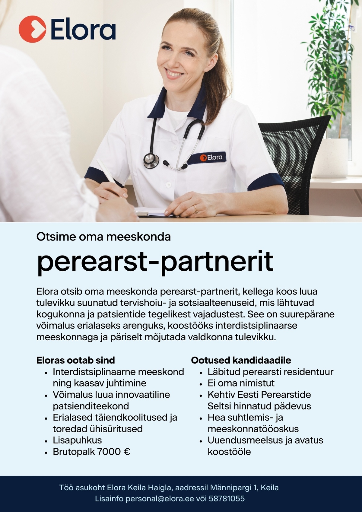 Elora Keila haigla AS Perearst