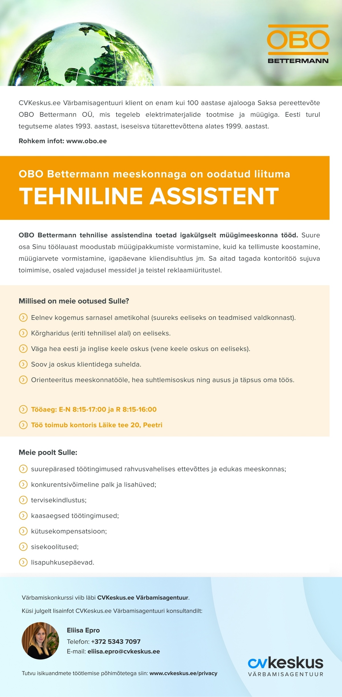 OBO Bettermann Tehniline assistent