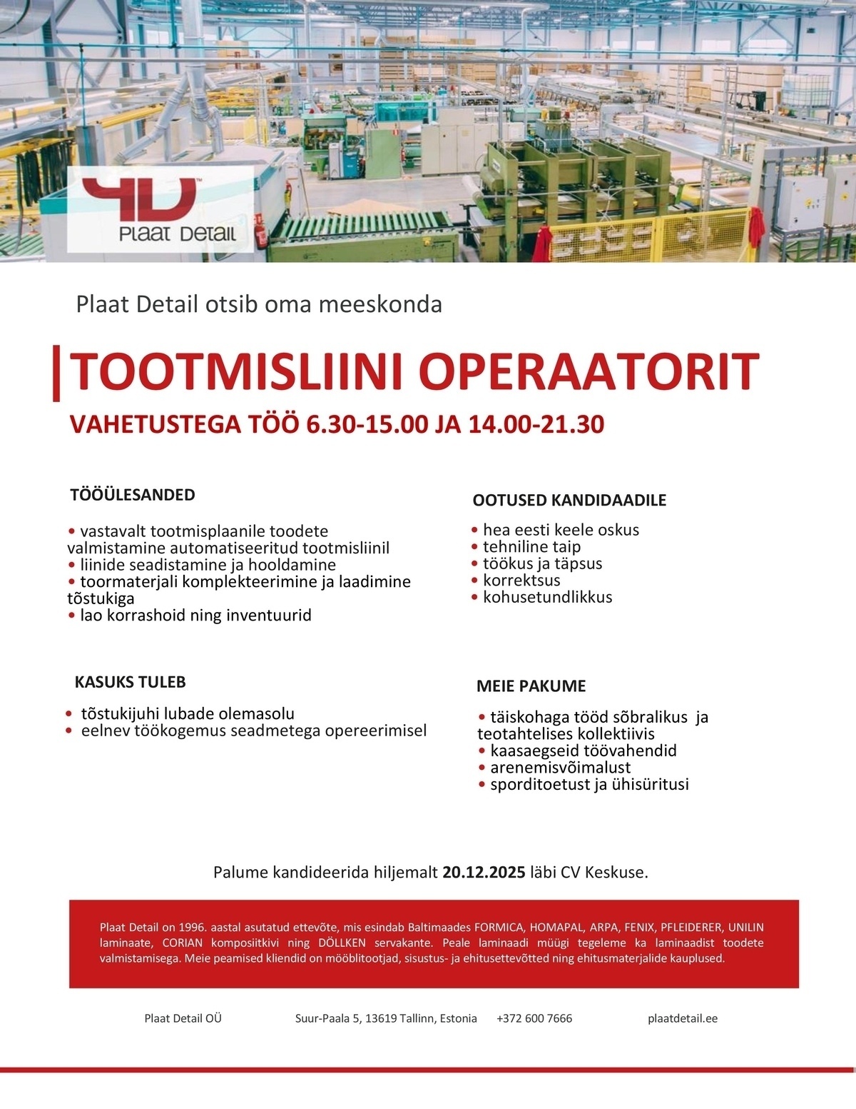 Plaat Detail OÜ Liinioperaator