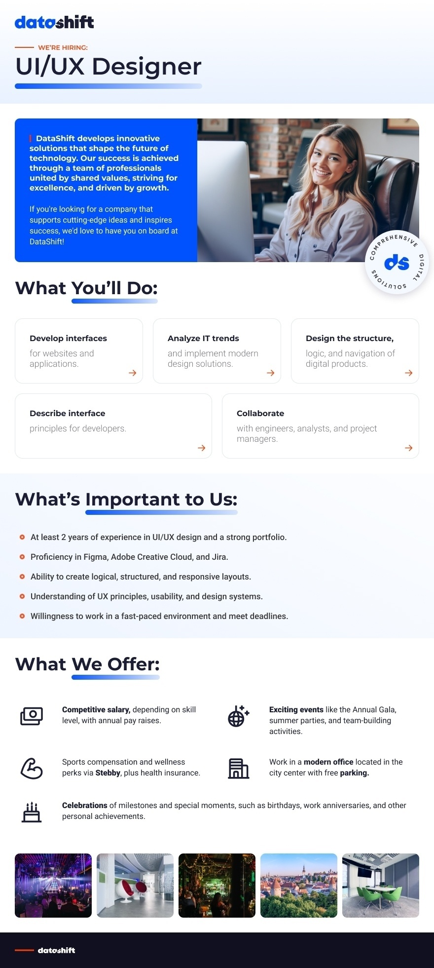 DataShift OÜ UI/UX Designer