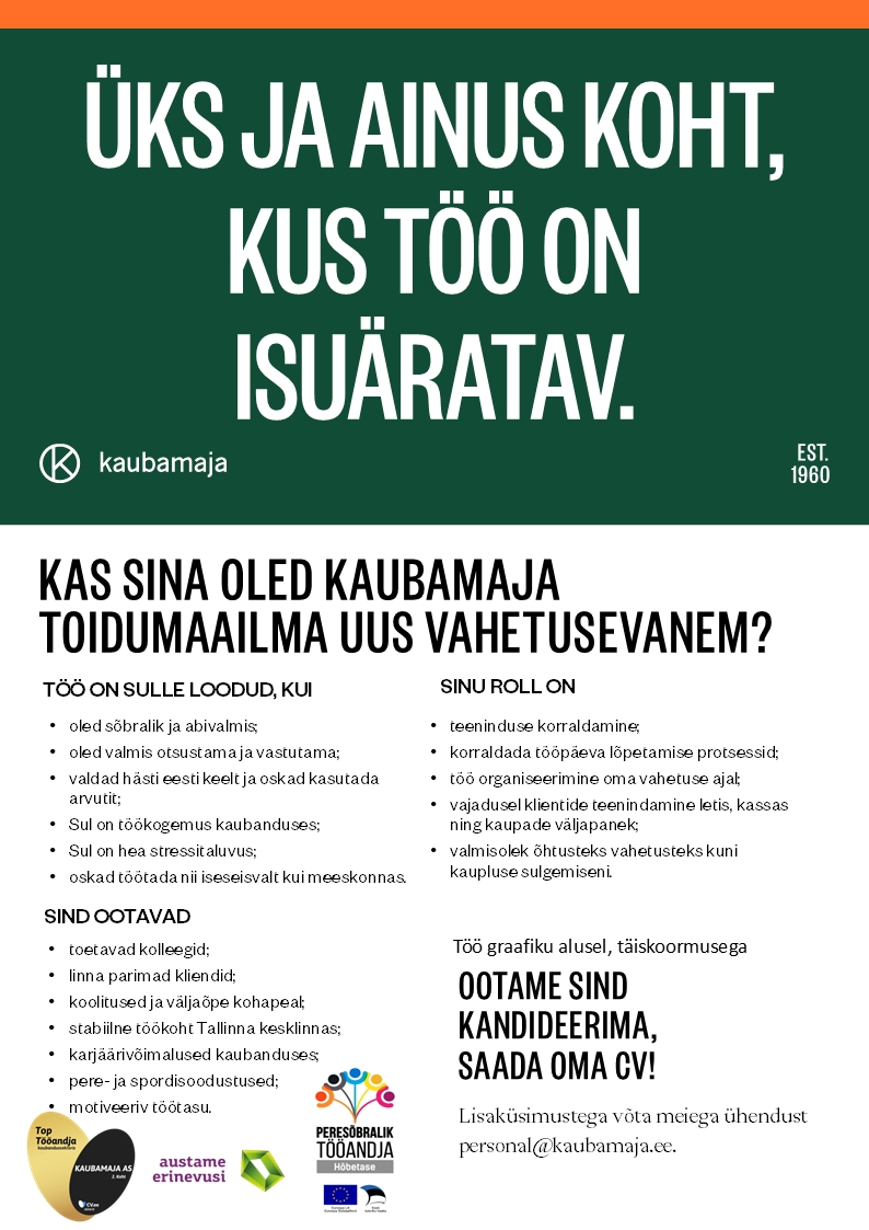 Kaubamaja Vahetusevanem