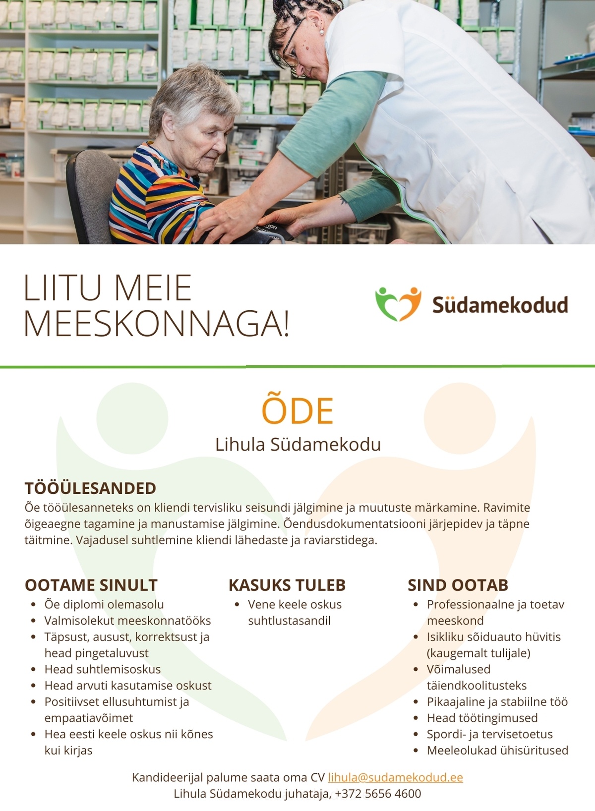 Südamekodud AS Õde Lihula Südamekodusse