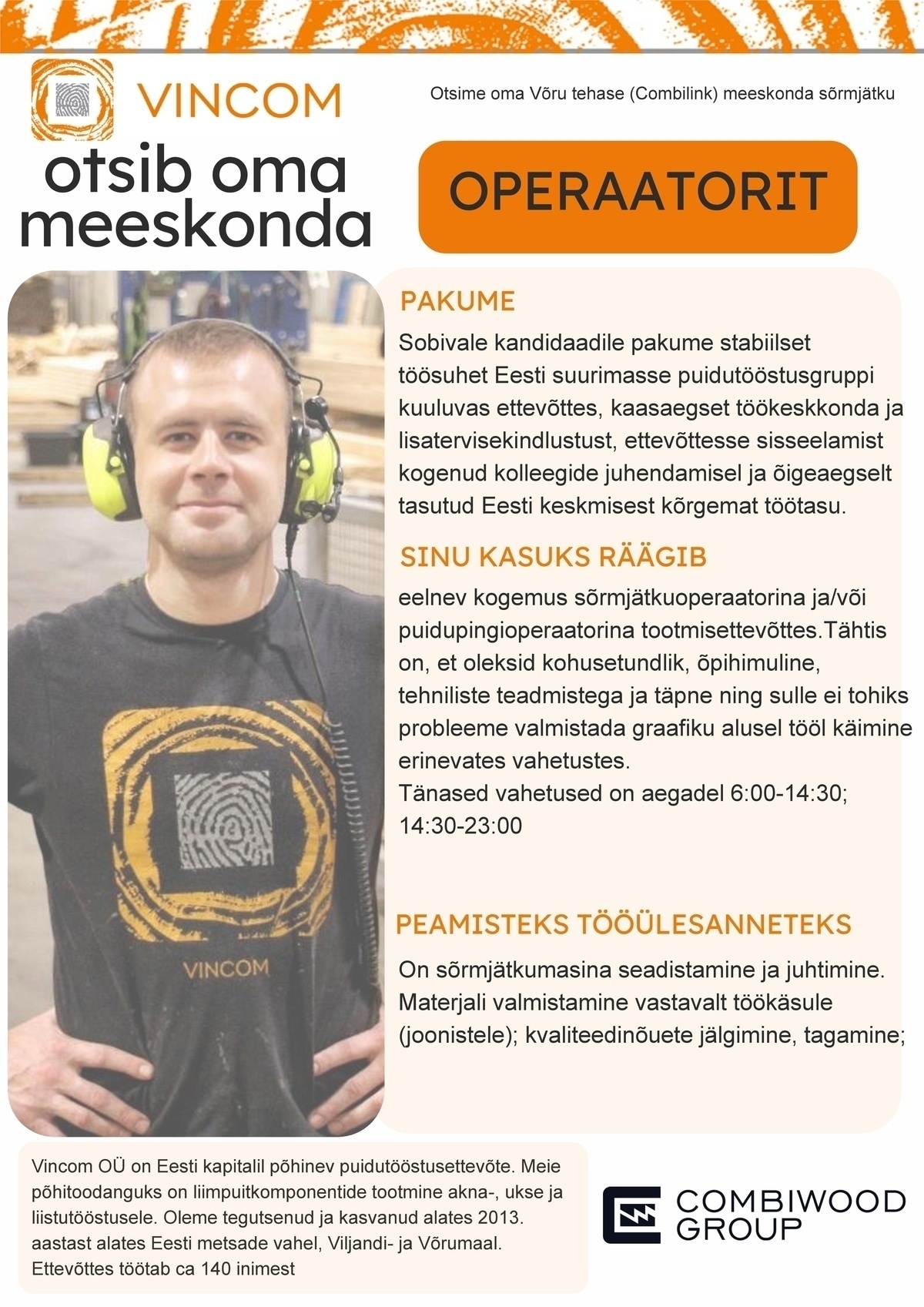 COMBILINK OÜ Sõrmjätku operaator