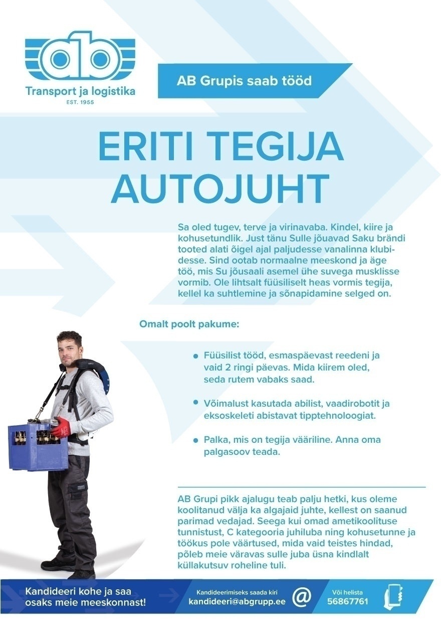 AB Grupp Veoautojuht