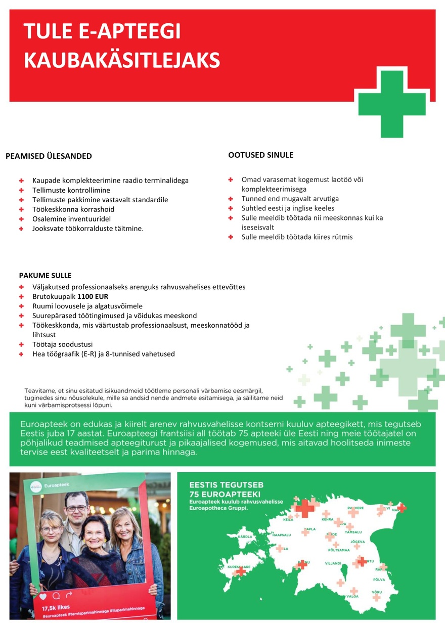 Pharmamint OÜ E-apteegi kaubakäsitleja