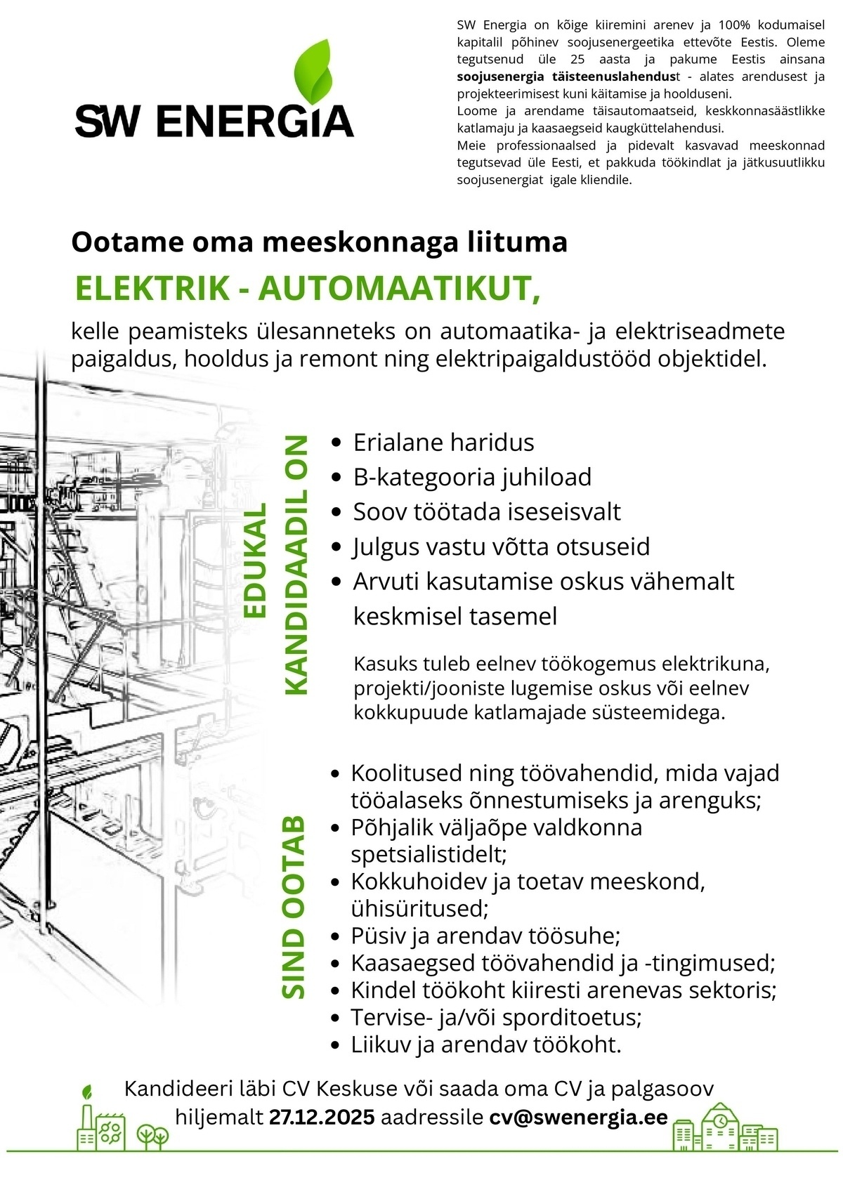 SW Energia OÜ Elektrik
