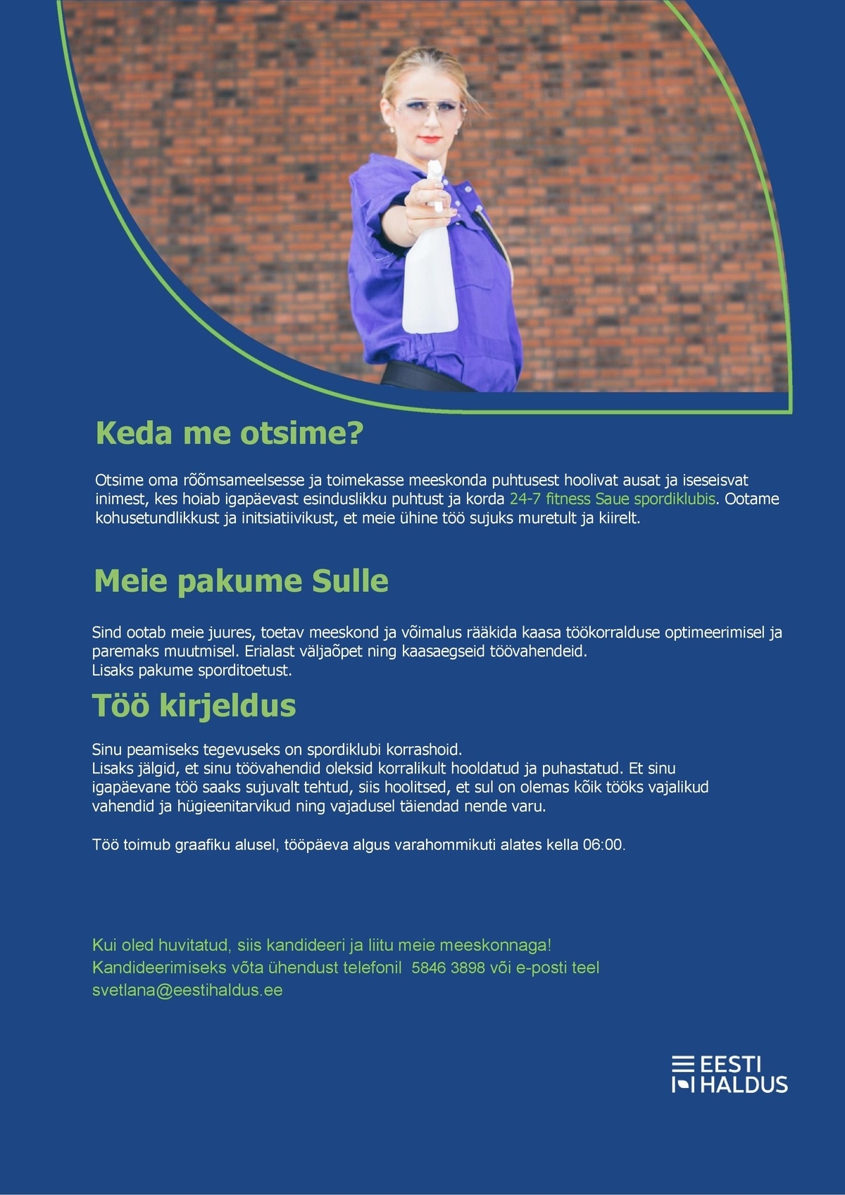 OÜ Eesti Haldus Puhastusteenindaja