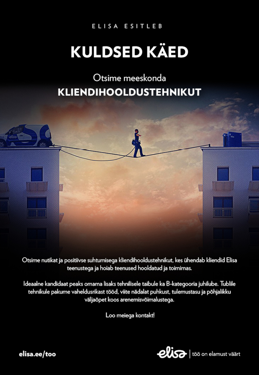 Elisa Eesti AS KLIENDIHOOLDUSTEHNIK (IDA-VIRUMAA)