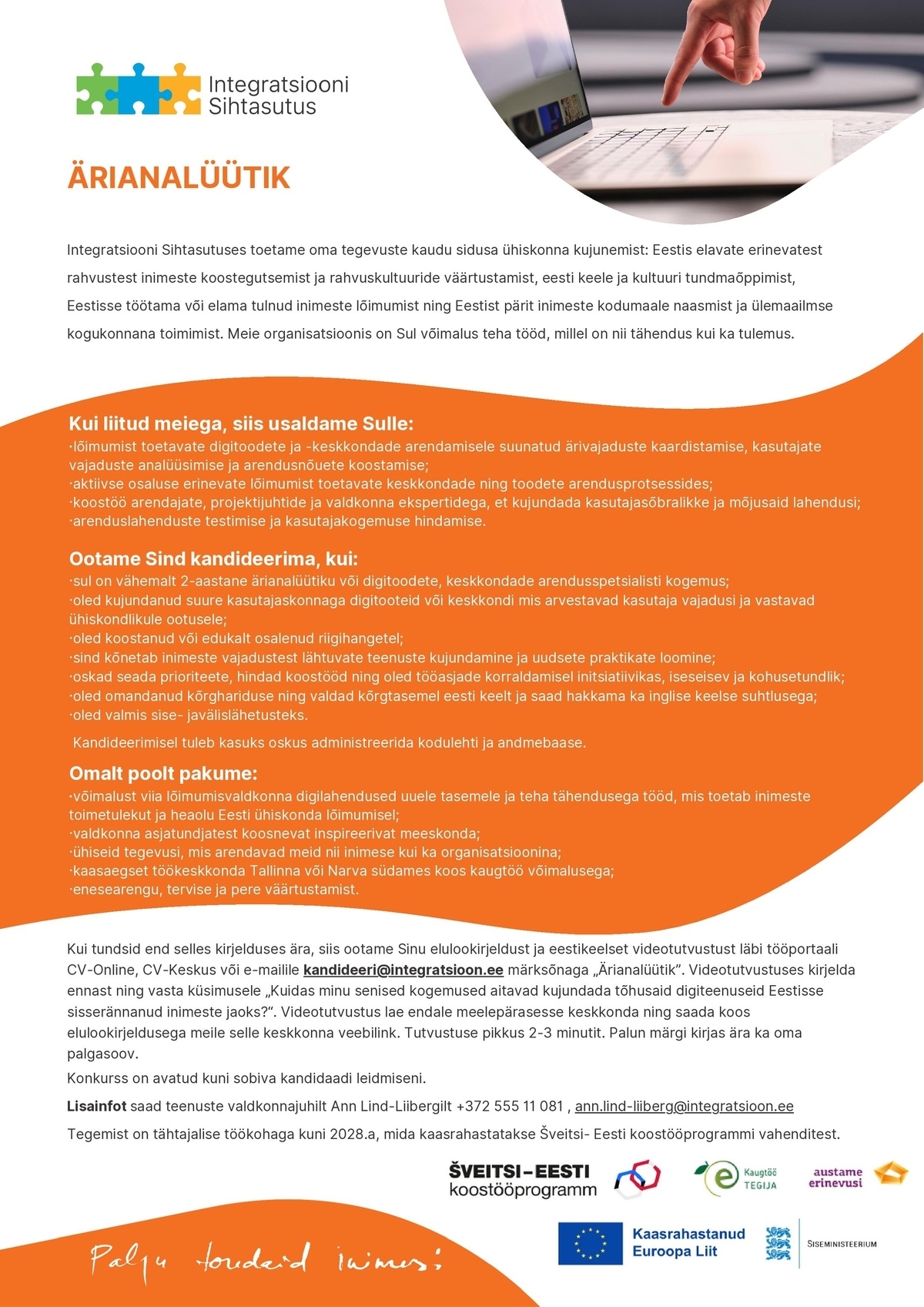 Integratsiooni Sihtasutus Ärianalüütik