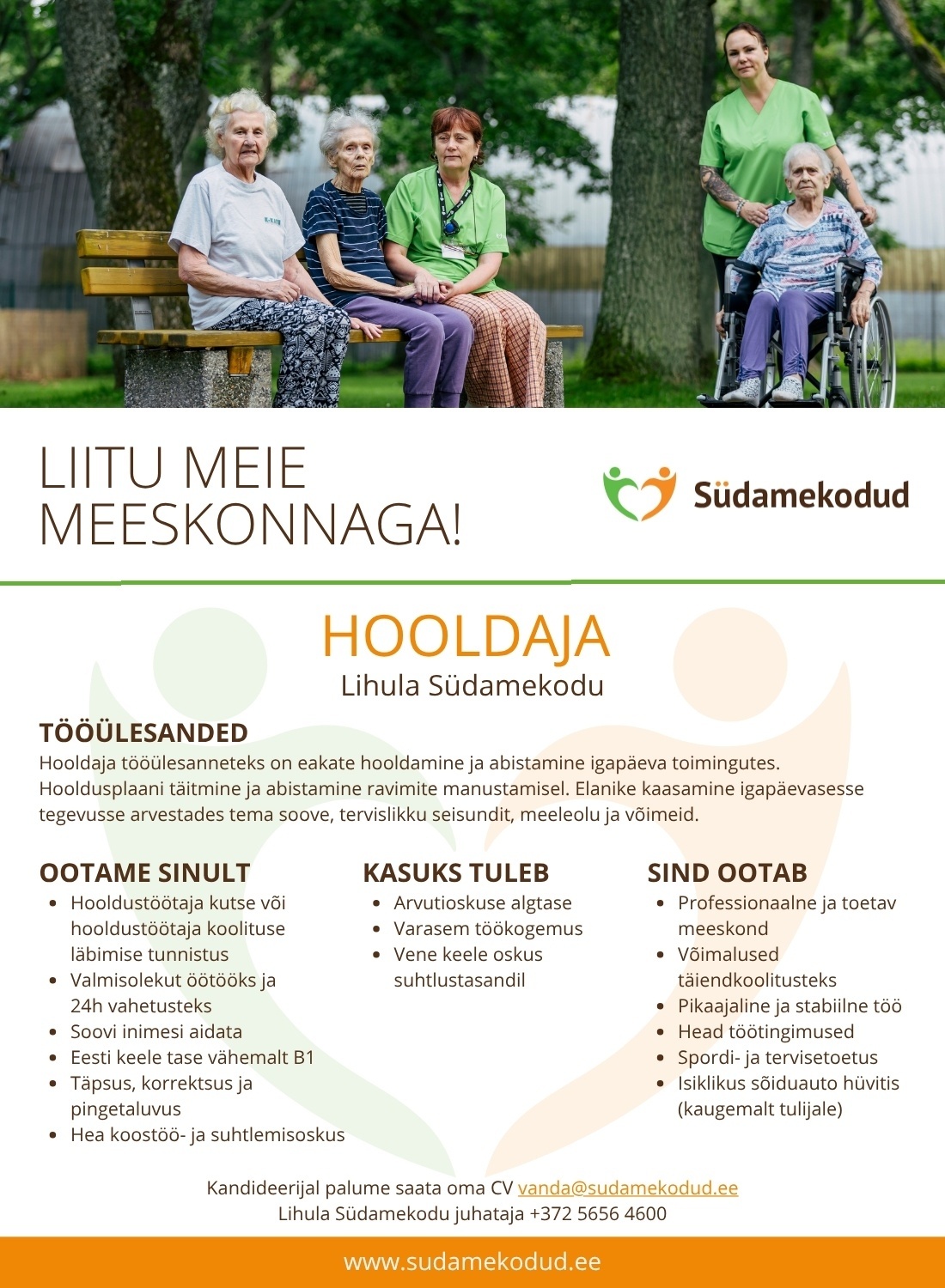 Südamekodud AS Hooldaja Lihula Südamekodusse