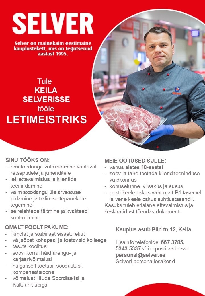 Selver Letimeister Keila Selveris