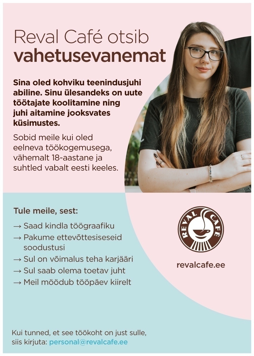 Esperan OÜ Viimsi kohviku vahetusevanem