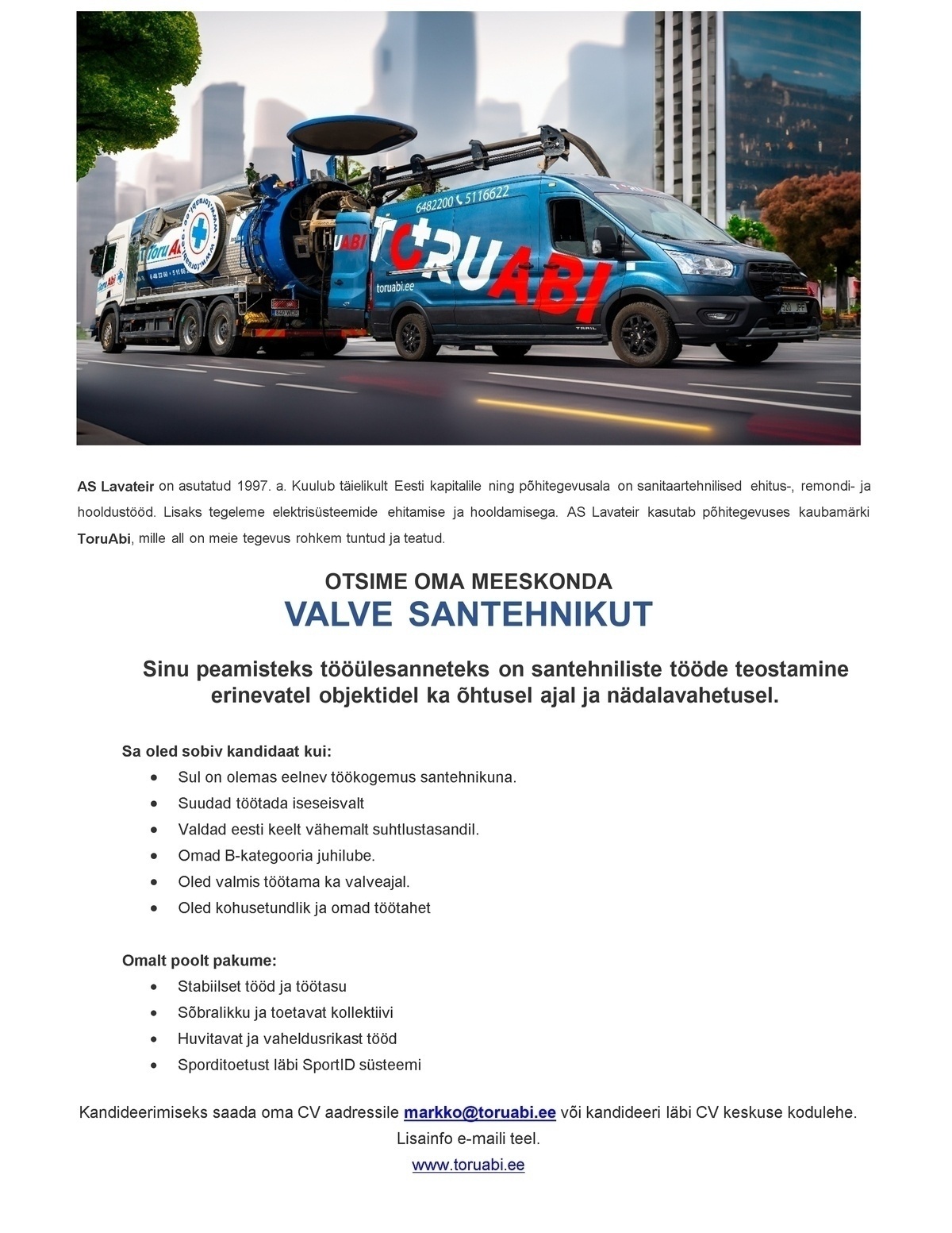 Lavateir AS Santehnik