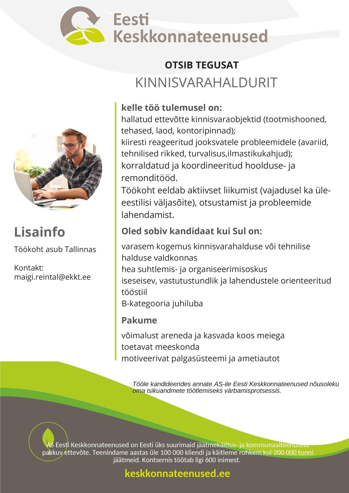 Eesti Keskkonnateenused AS Kinnisvarahaldur