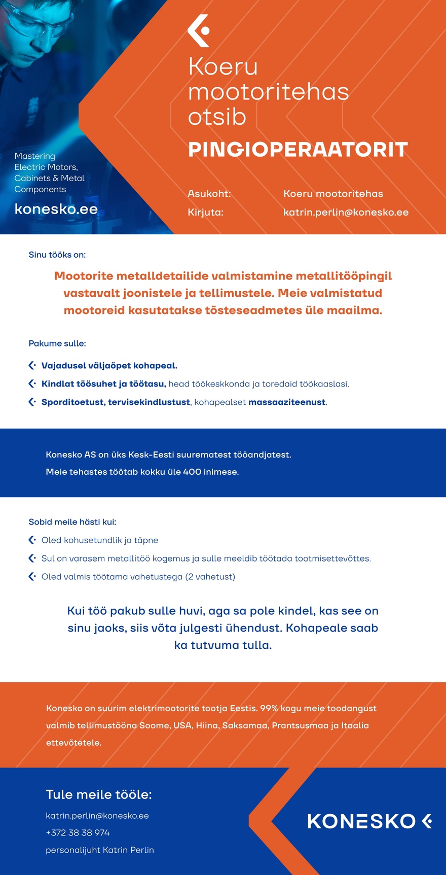 AS Konesko Pingioperaator Koeru tehases