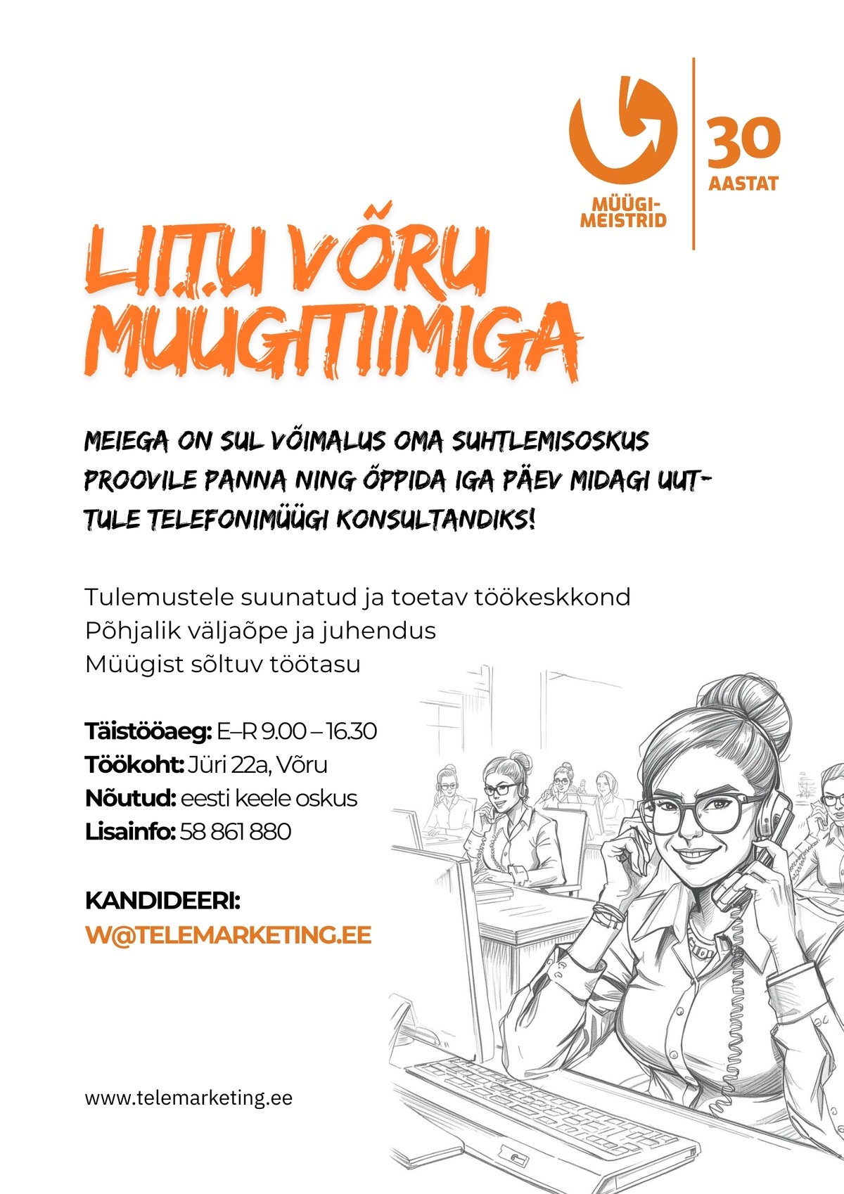 Müügimeistrite AS Müügikonsultant Võrus