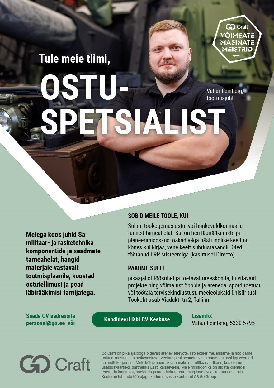 OÜ GoCraft Ostuspetsialist