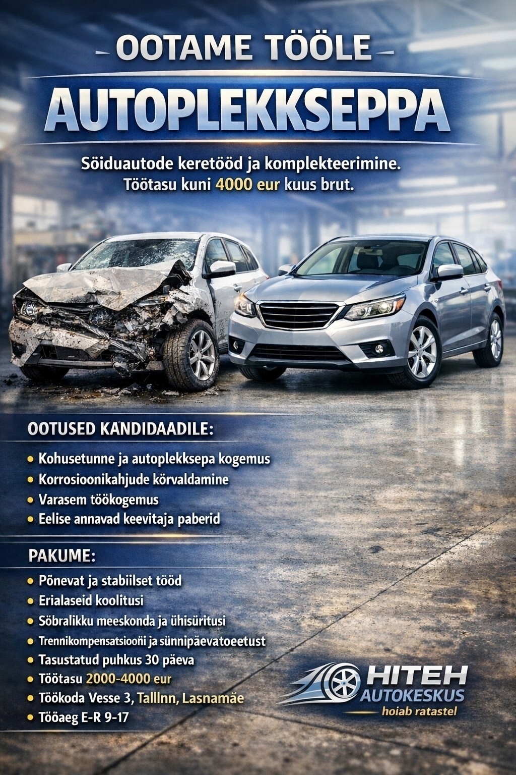 Hiteh Autoteenindus OÜ Plekksepp