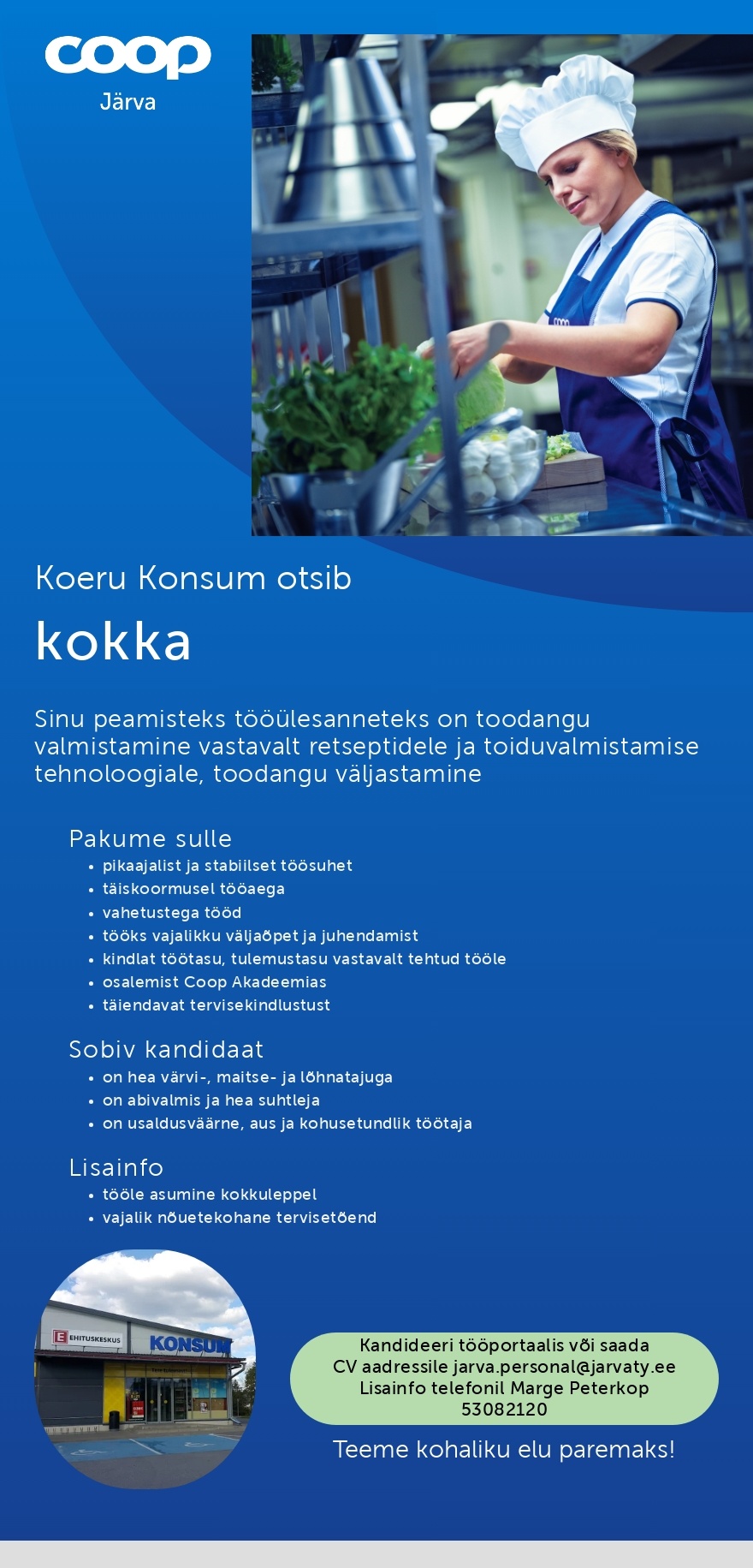 Coop Järva KOKK Koeru Konsum (Coop Järva)