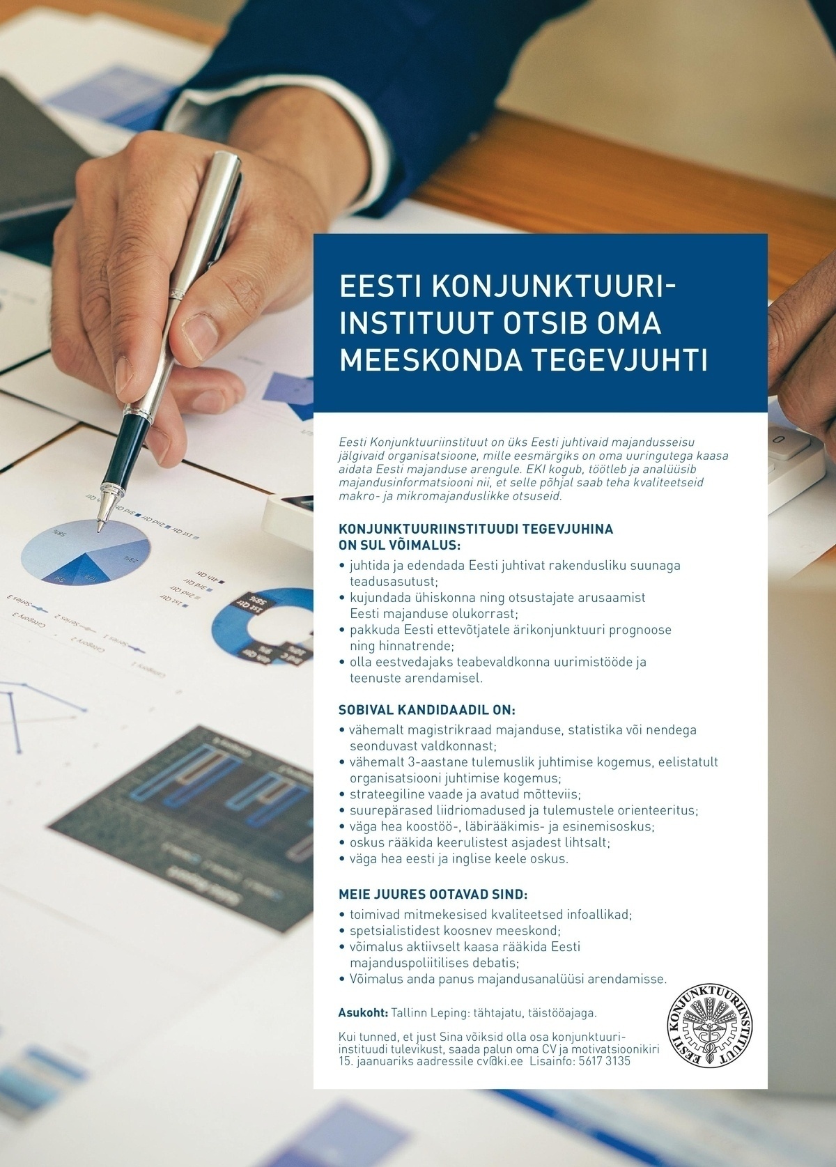 Eesti Konjunktuuriinstituut Tegevjuht