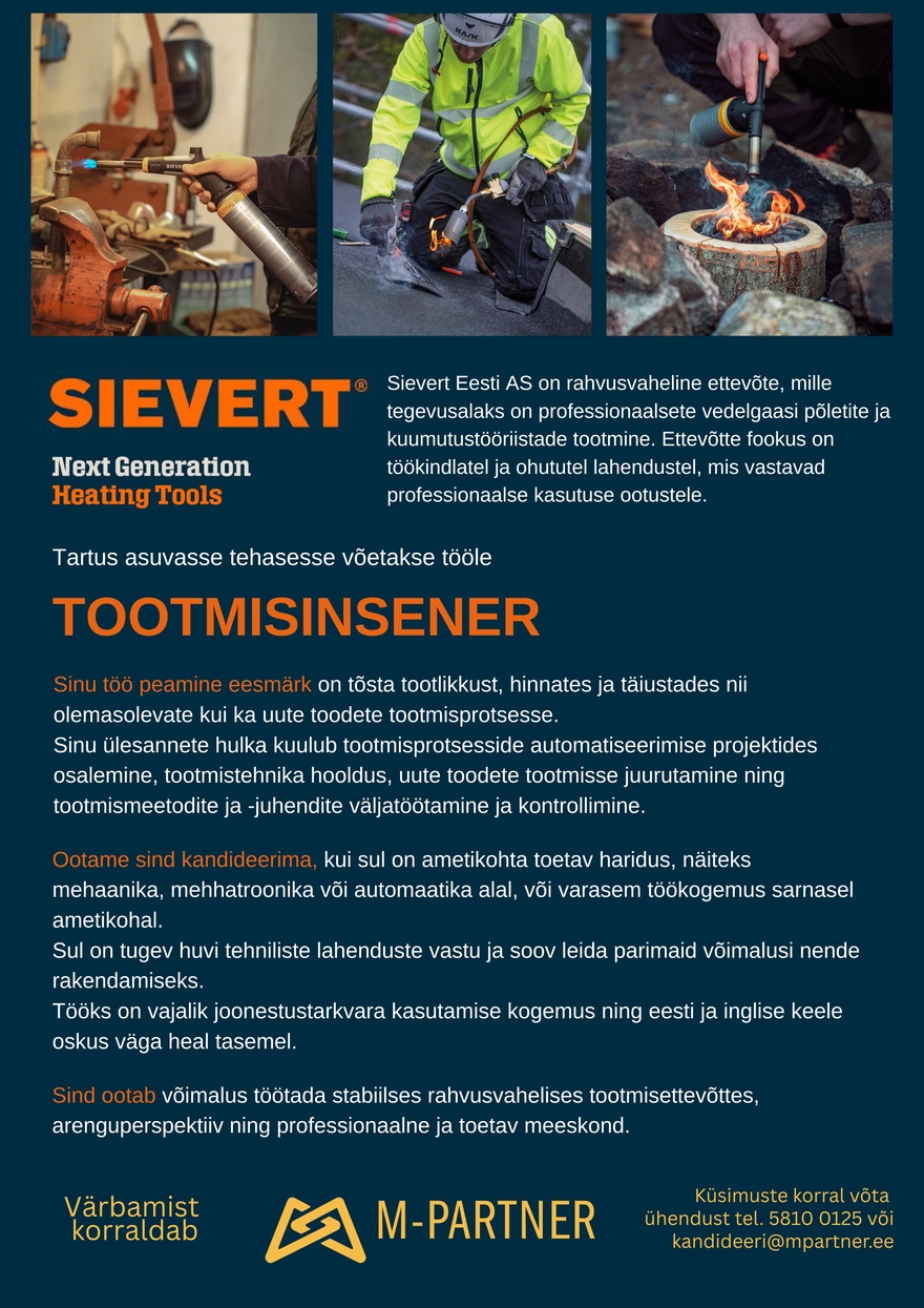 M-Partner HR Tootmisinsener