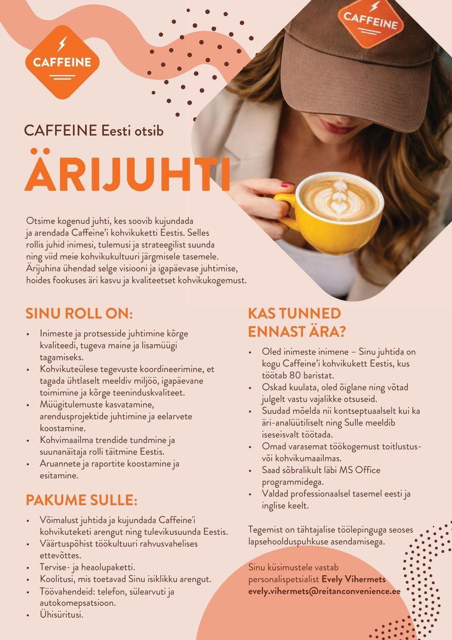 Reitan Convenience Estonia AS Ärijuht