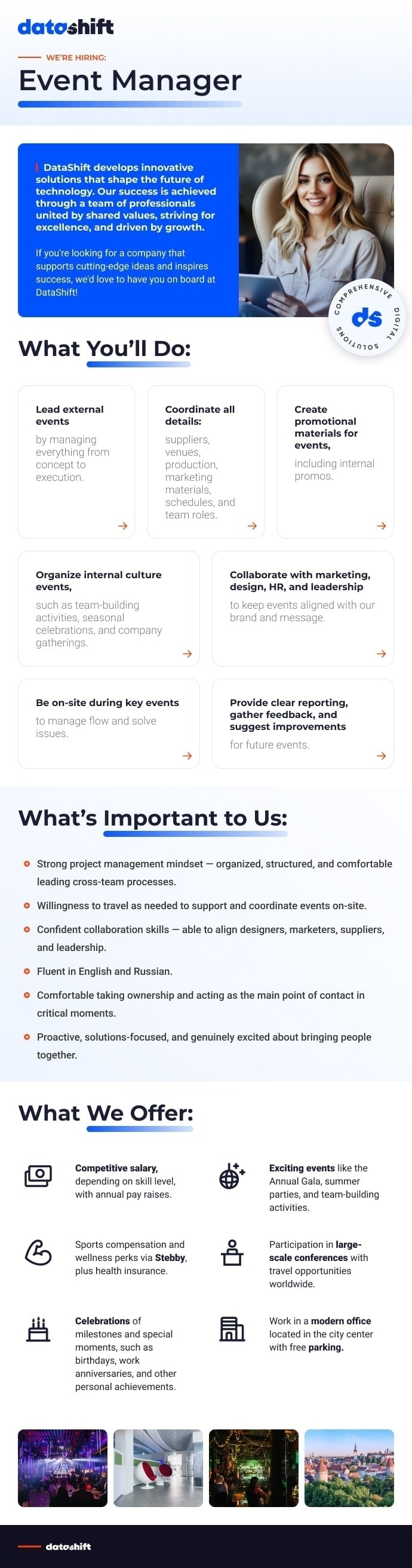 DataShift OÜ Event Manager