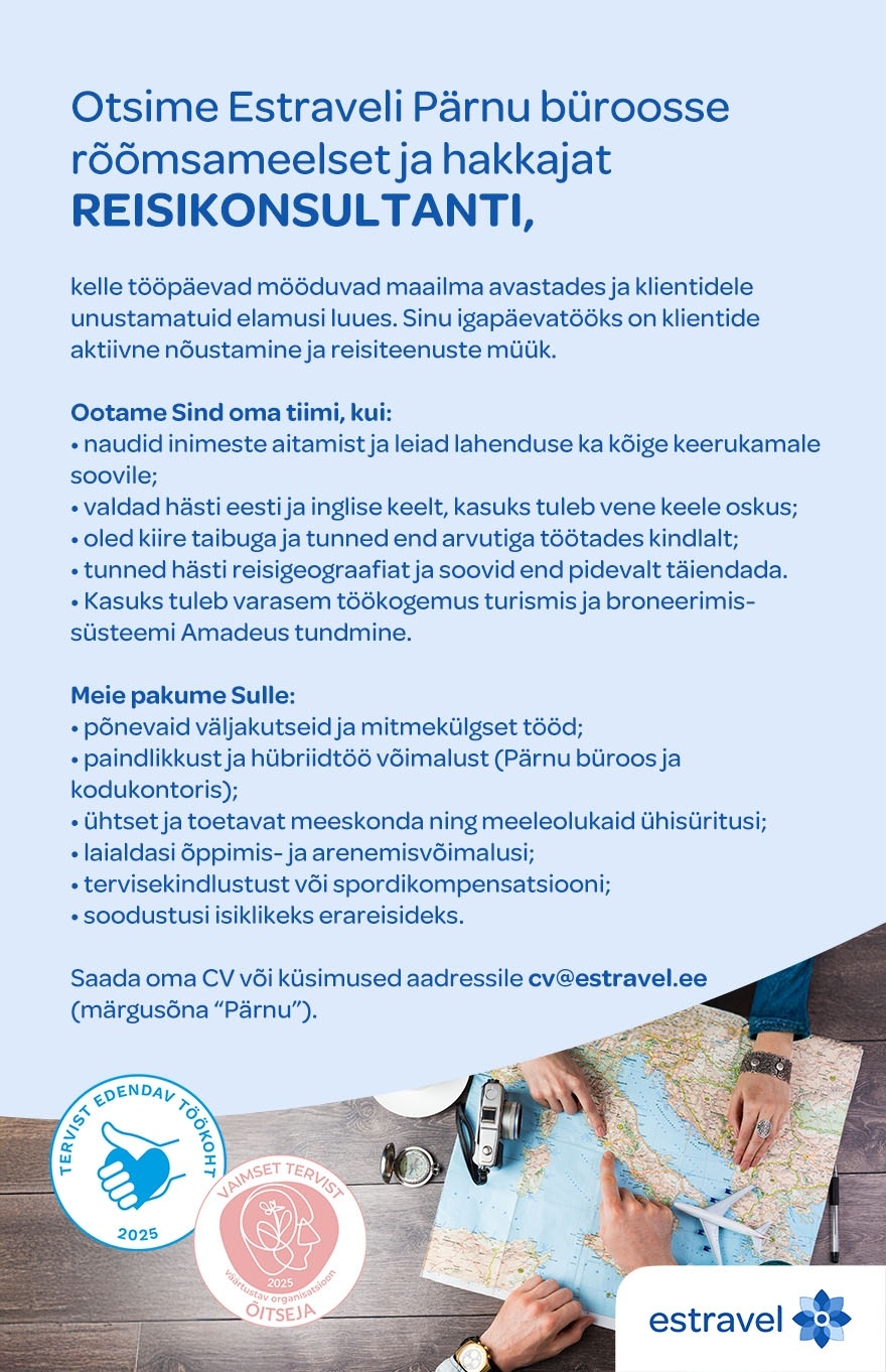 Estravel Group AS Reisikonsultant
