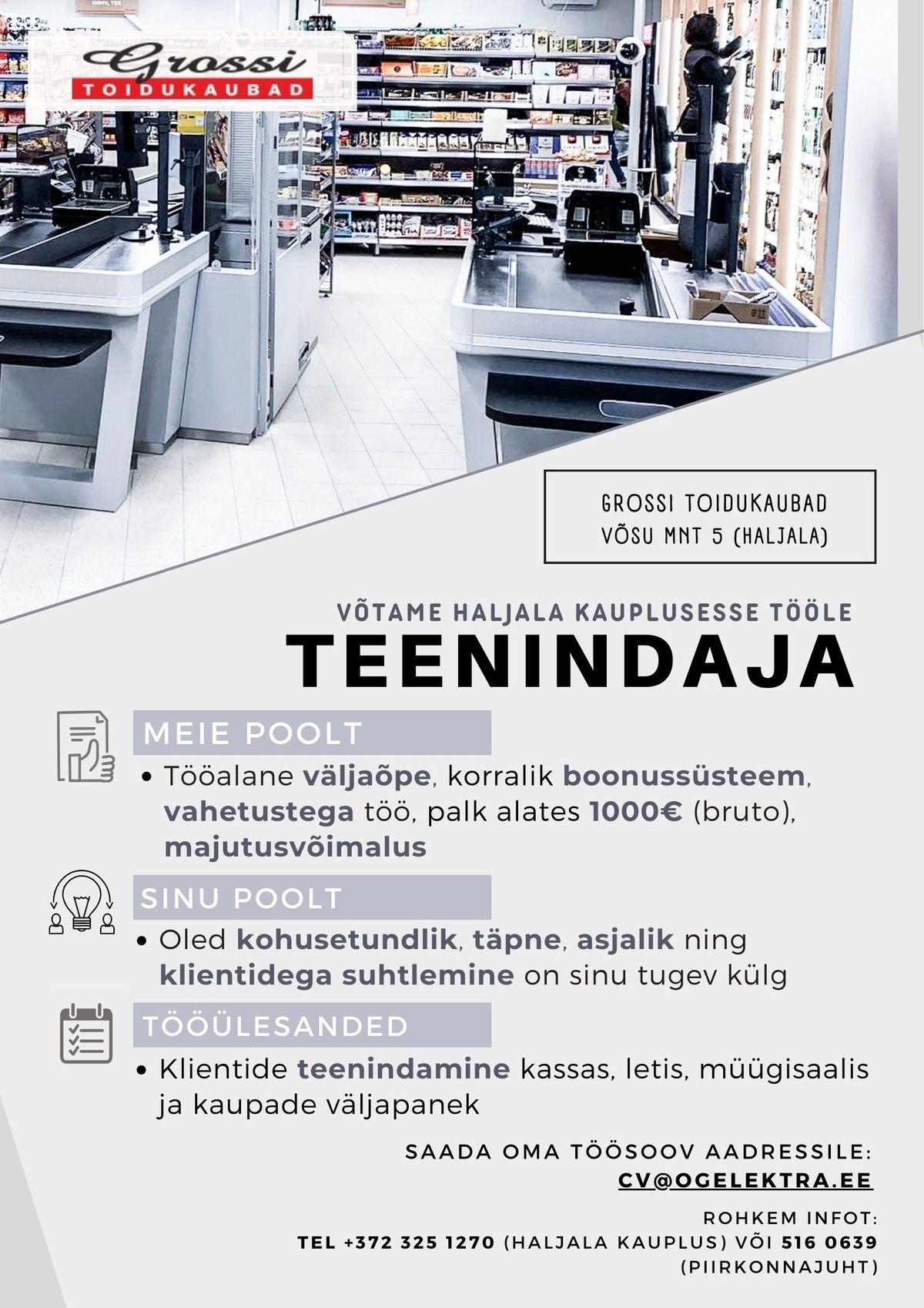 OG Elektra AS Teenindaja (Haljala)