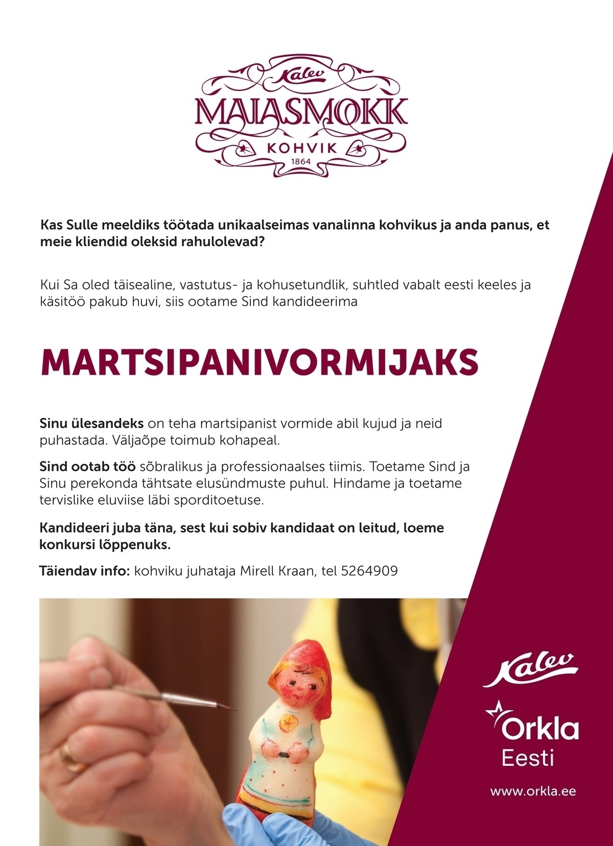 Orkla Eesti AS Martsipanivormija