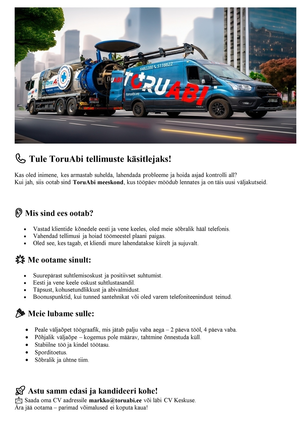 Lavateir AS Tellimuste käsitleja