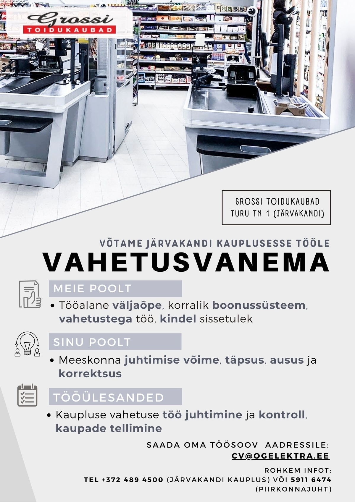 OG Elektra AS Vahetusvanem (Järvakandi)