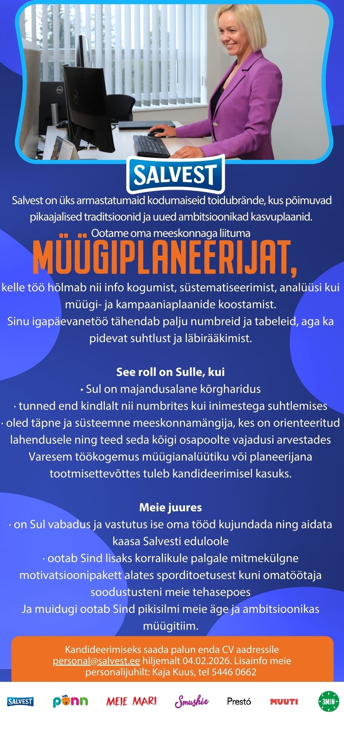 Salvest AS Müügiplaneerija