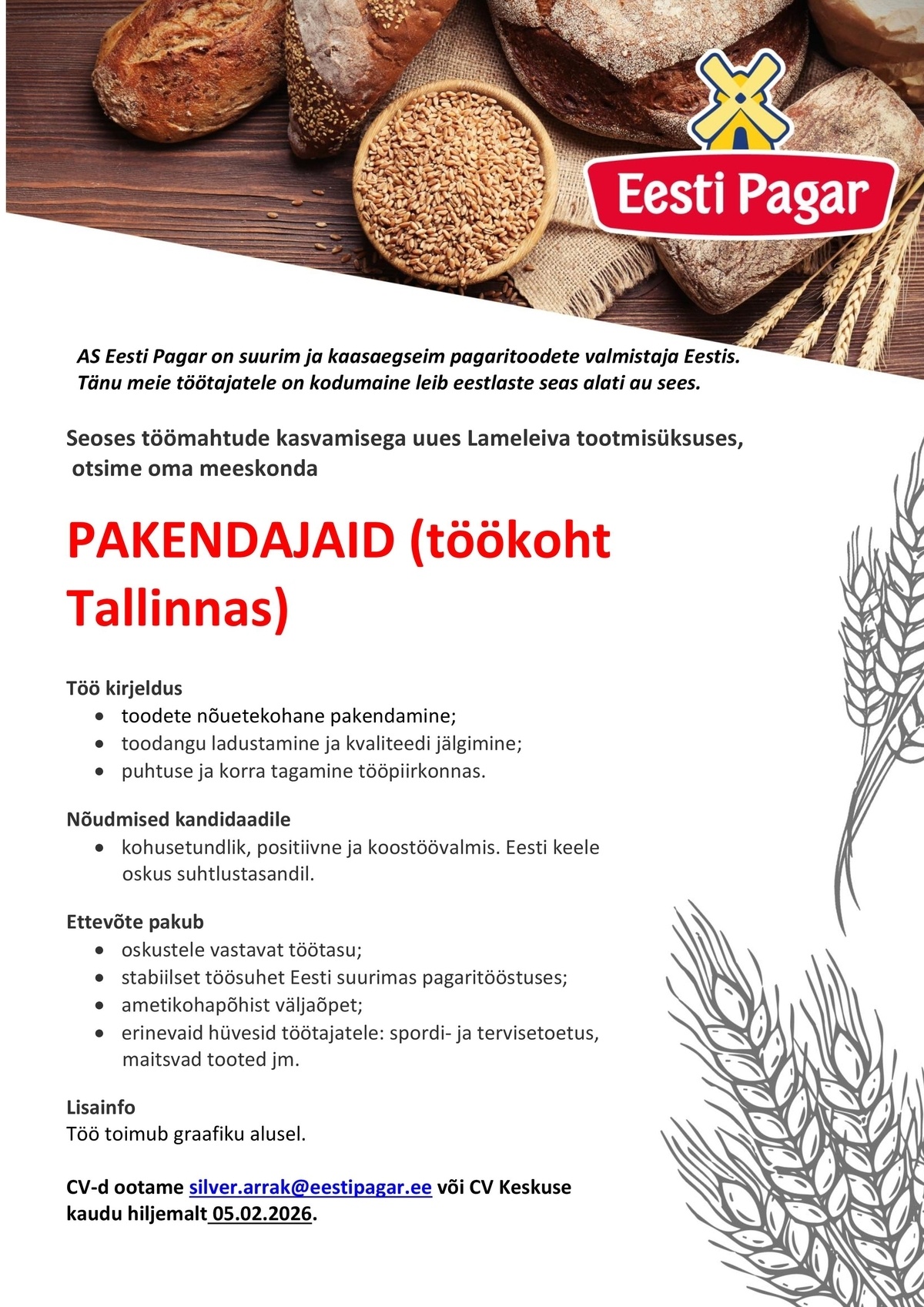 Eesti Pagar AS Pakendaja