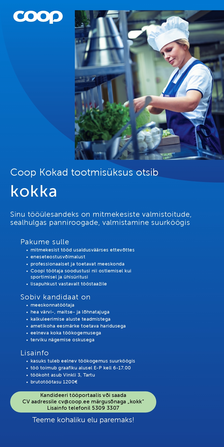 Coop Eesti Keskühistu Kokk (Coop Kokad)