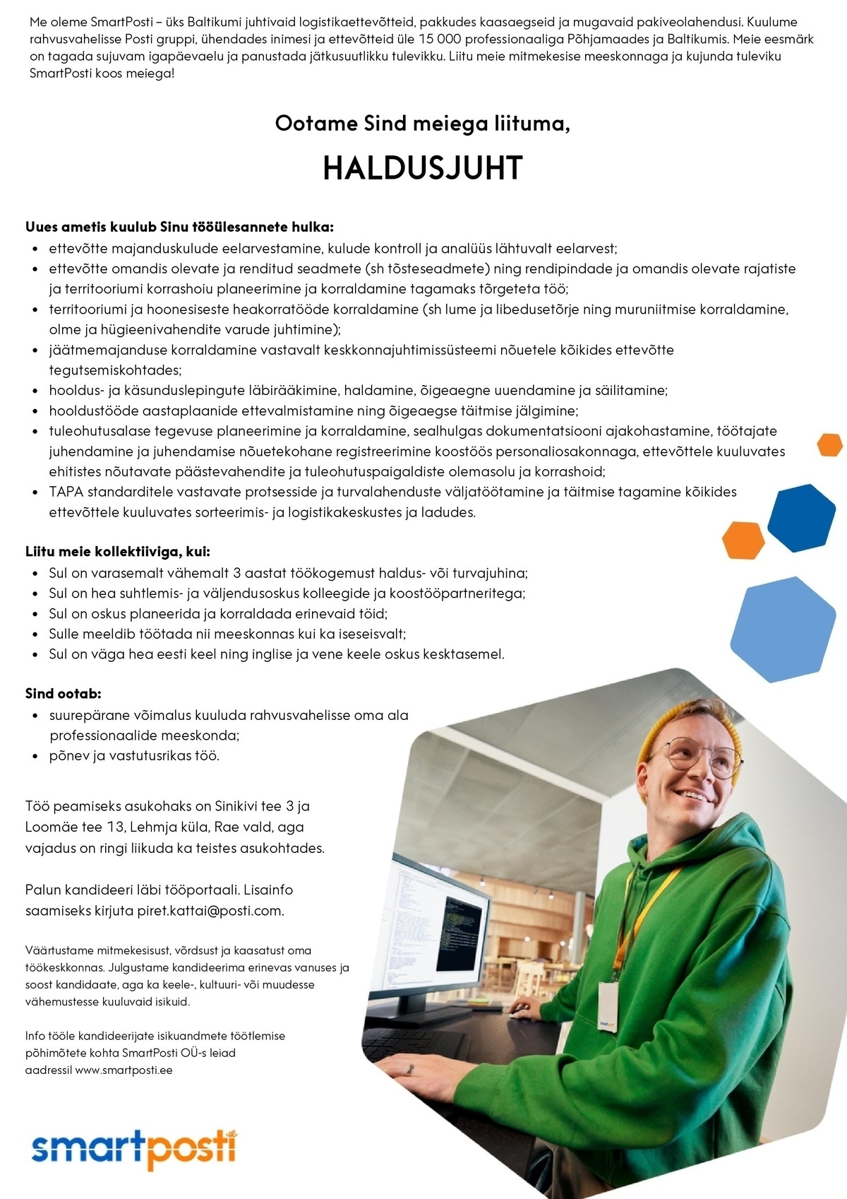 SmartPosti OÜ Haldusjuht