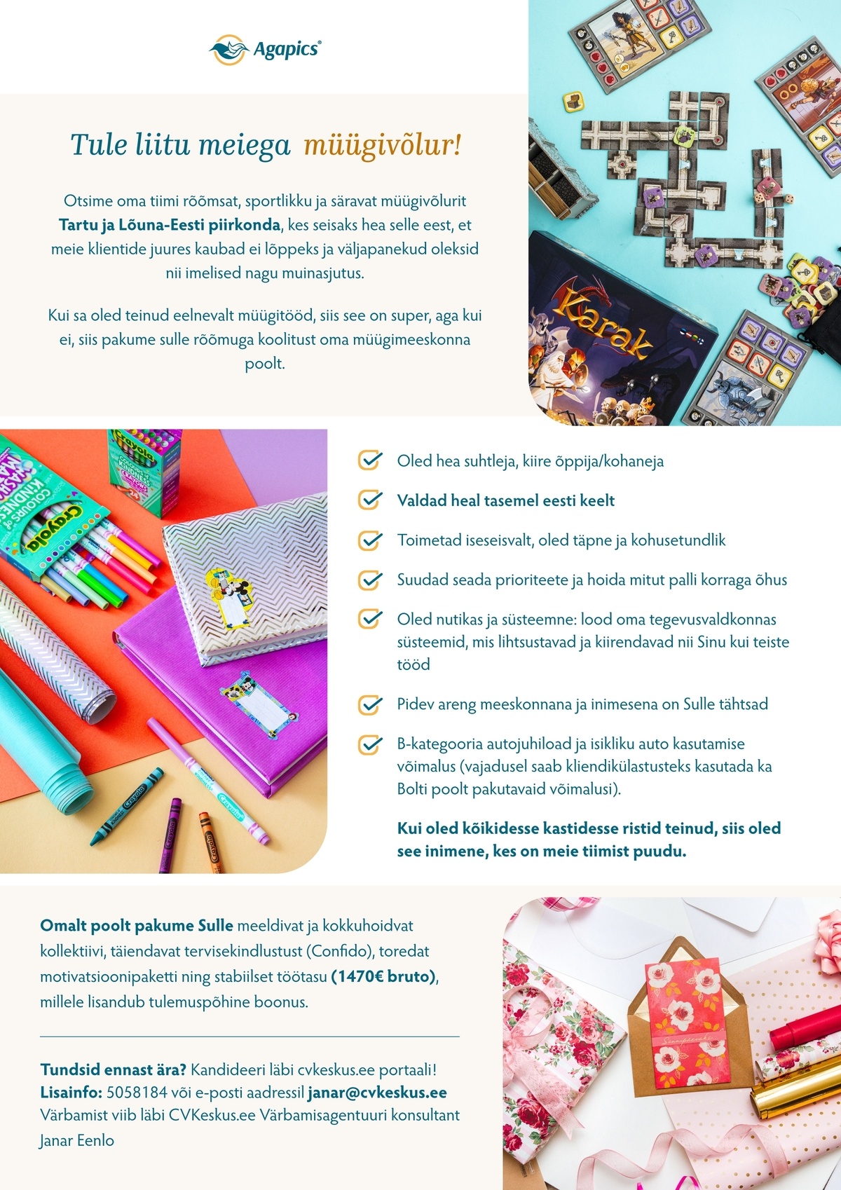 AGAPICS AS MÜÜGIESINDAJA