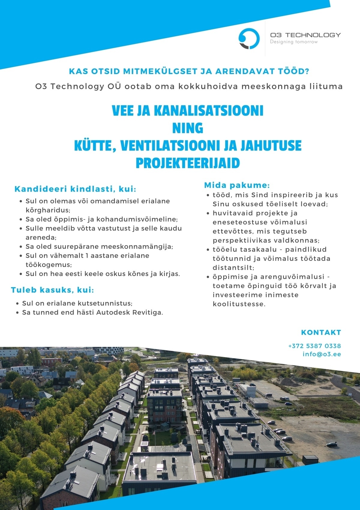 O3 TECHNOLOGY OÜ Projekteerija