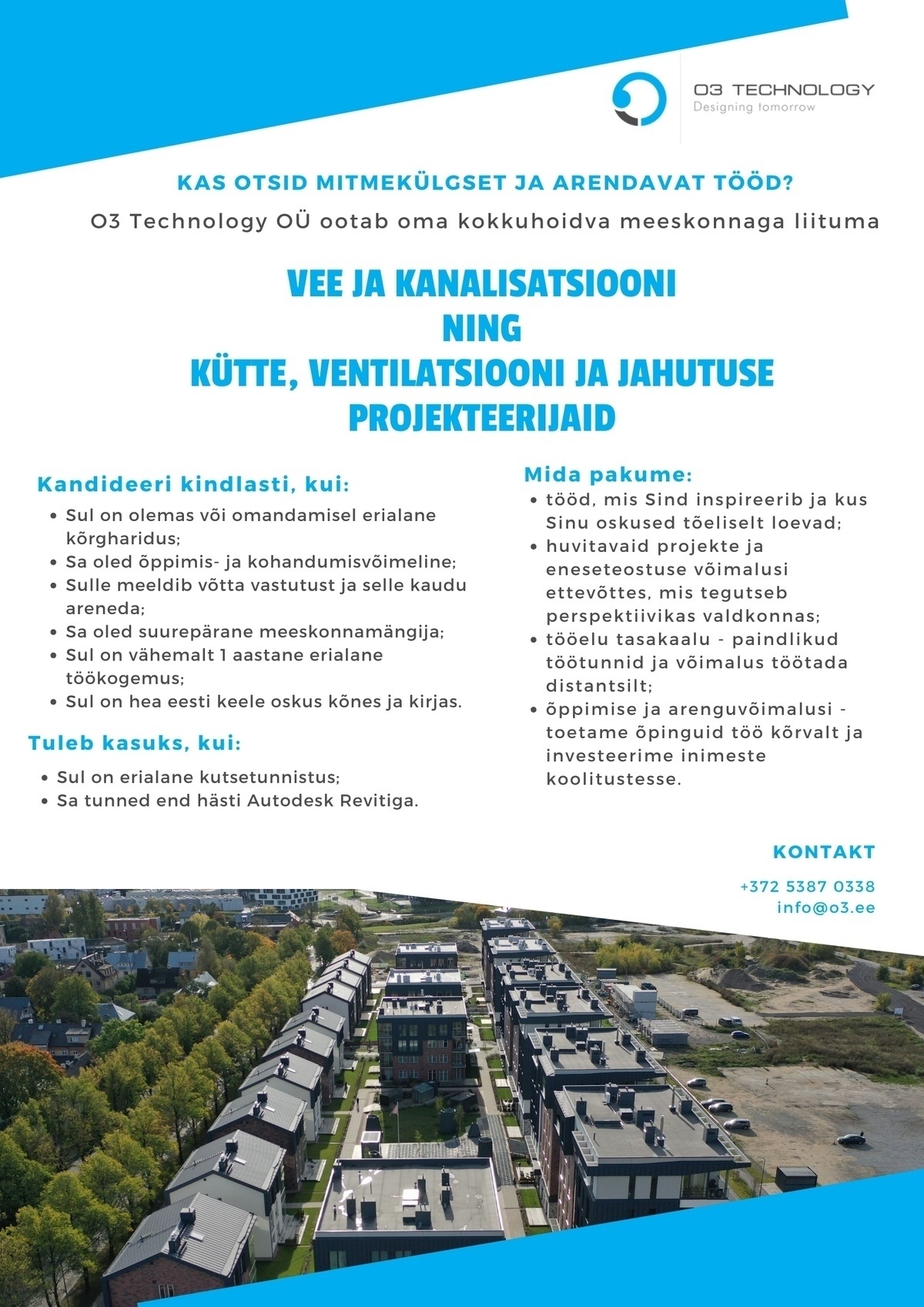 O3 TECHNOLOGY OÜ Projekteerija