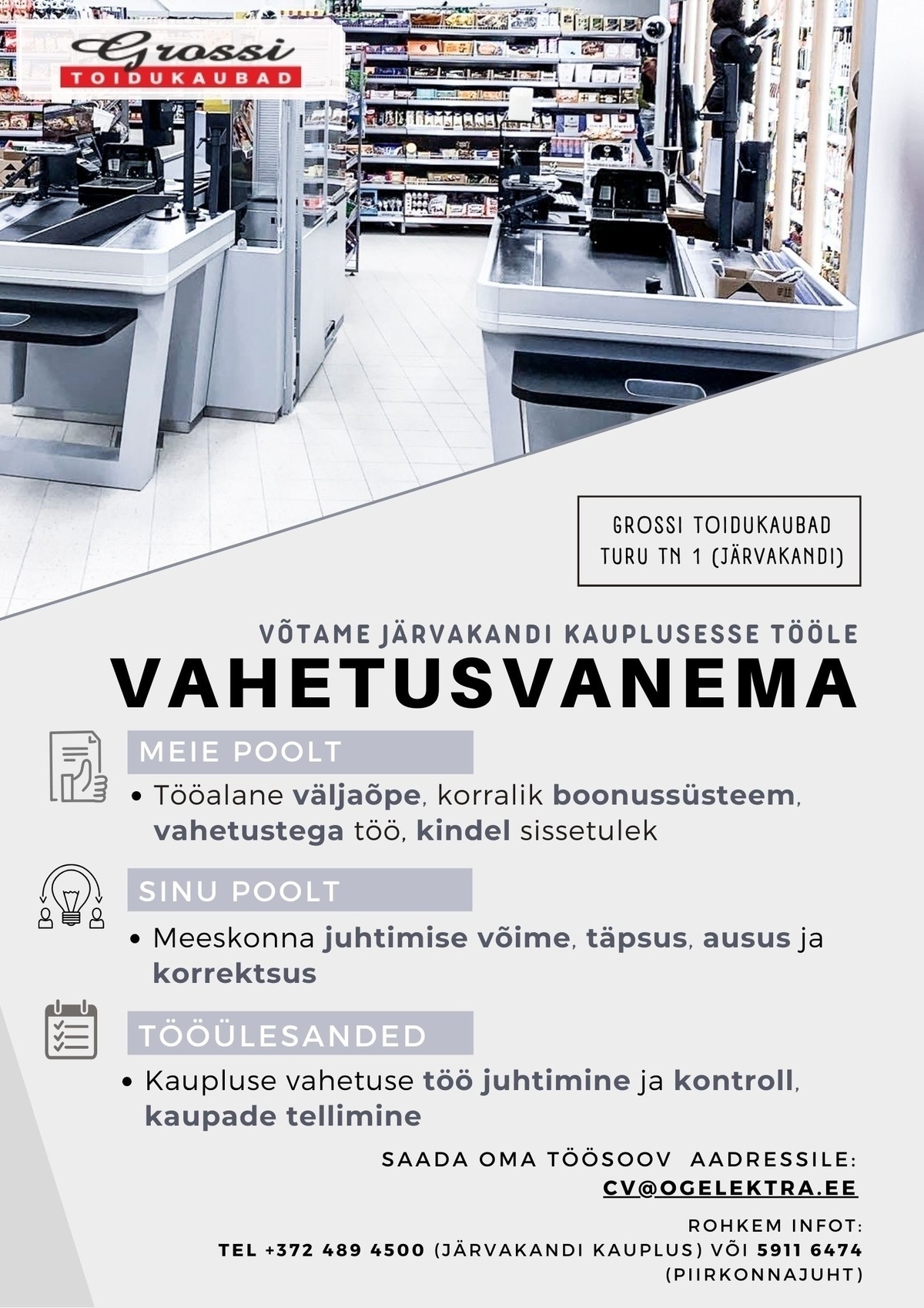 OG Elektra AS Vahetusvanem (Järvakandi)