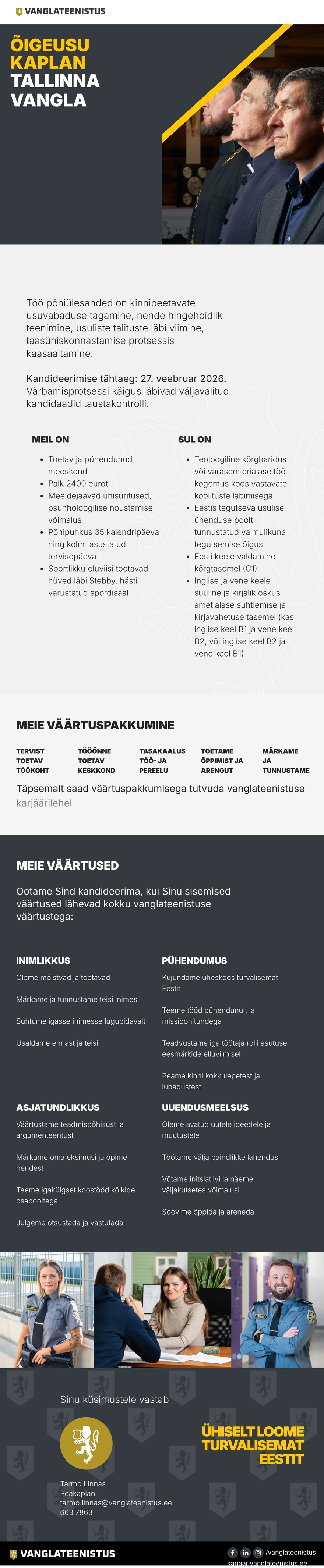 Tallinna vangla Õigeusu kaplan