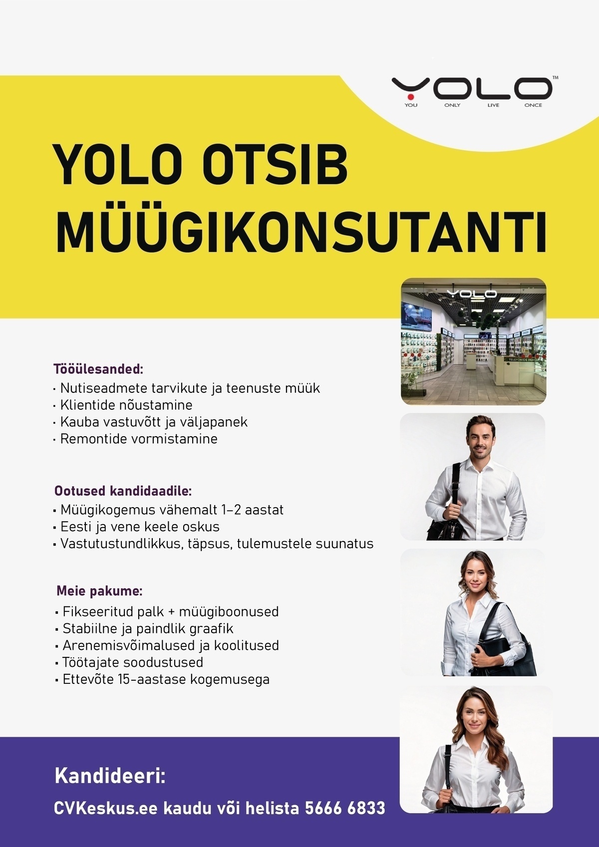 MOBEX OÜ Müügikonsultant