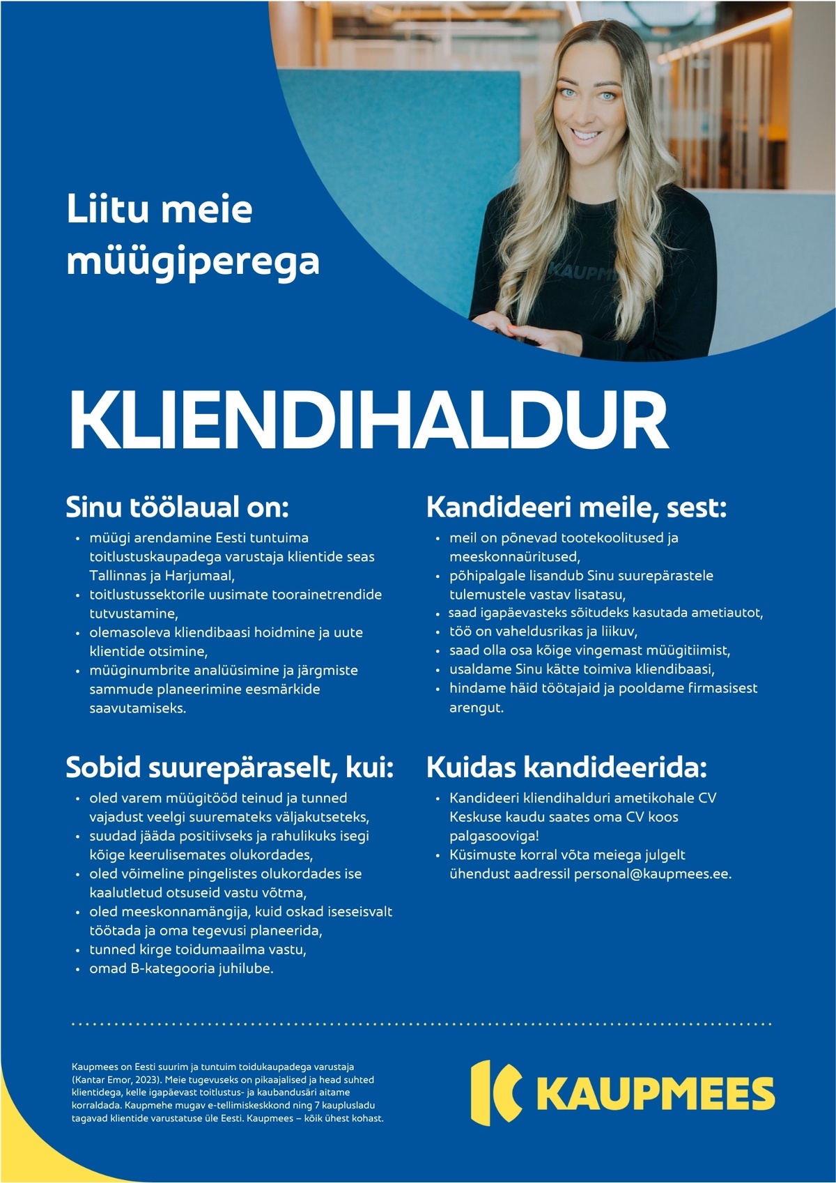 AS Kaupmees & KO Kliendihaldur