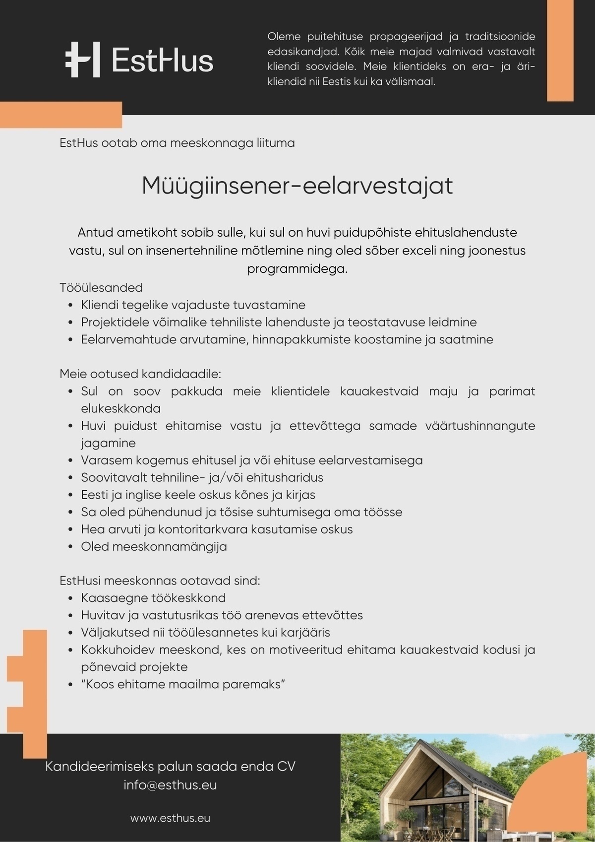 EstHus OÜ Eelarvestaja