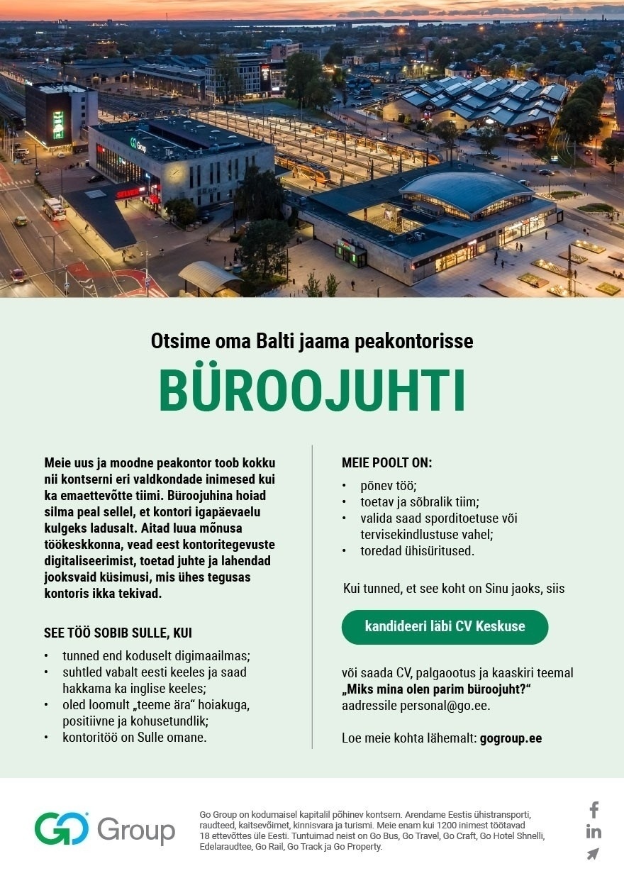 AS Go Group Büroojuht