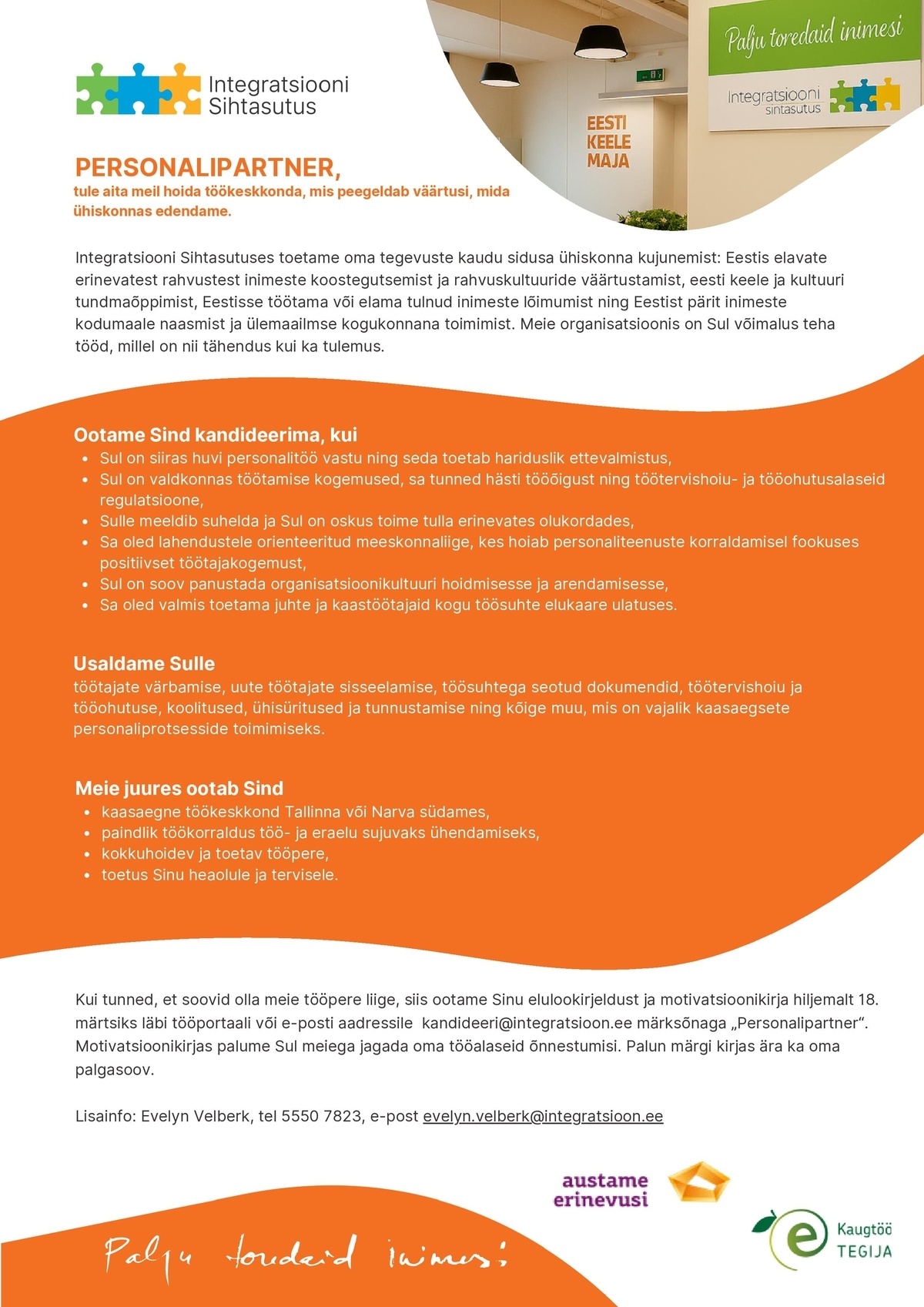 Integratsiooni Sihtasutus Personalipartner