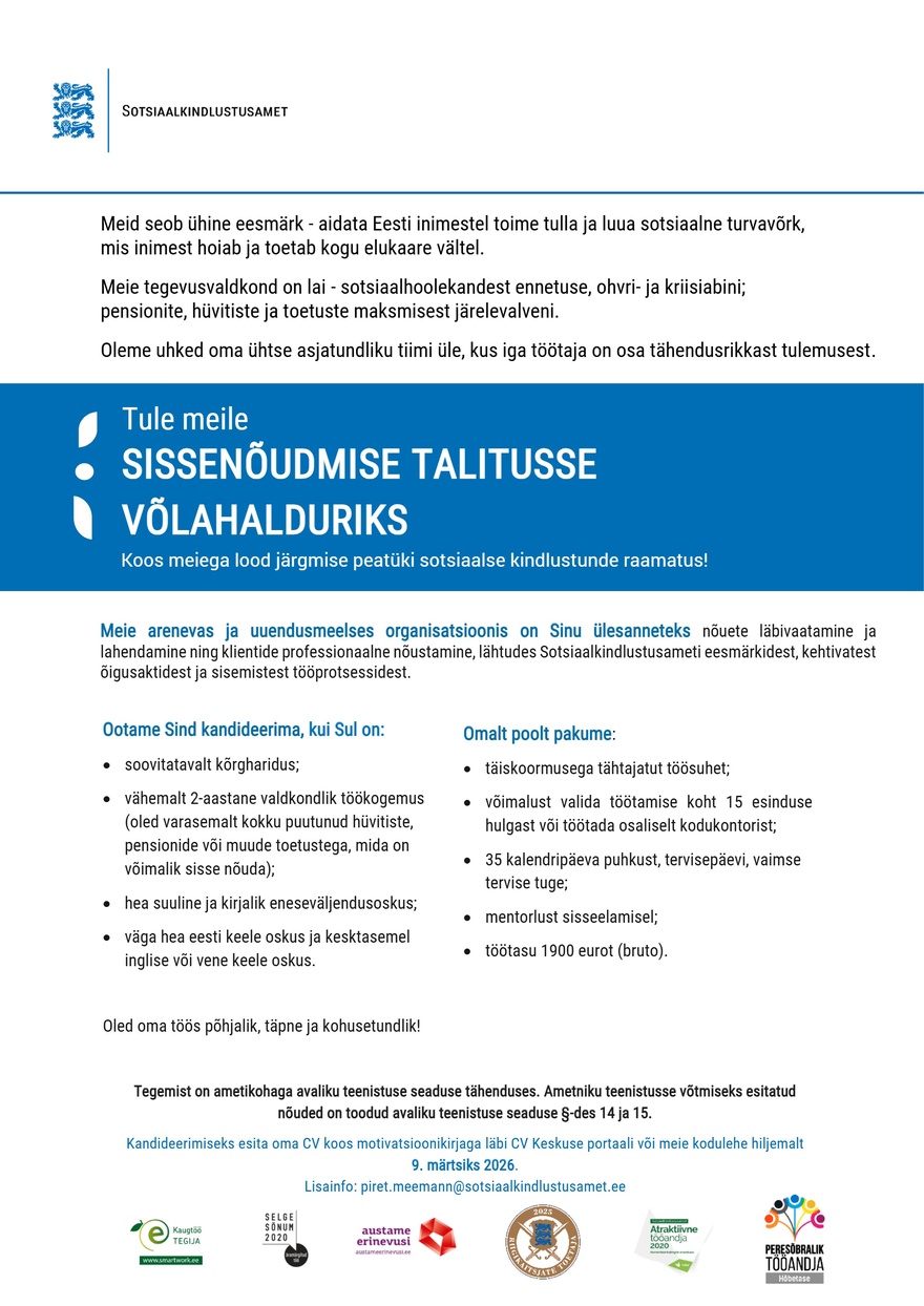 Sotsiaalkindlustusamet Võlahaldur