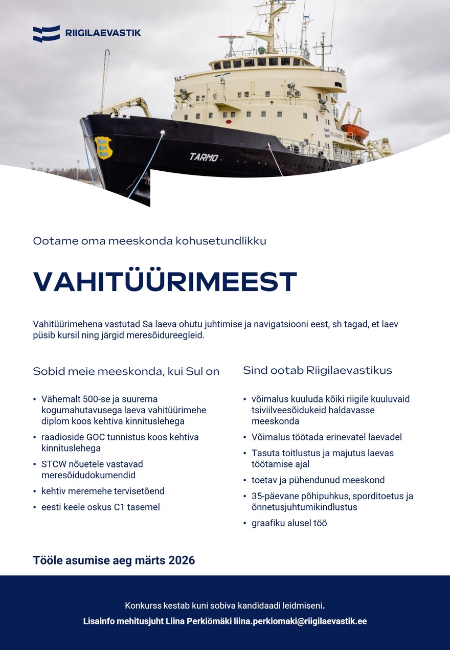 Riigilaevastik Vahitüürimees